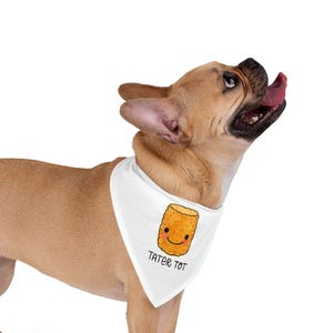 Cute Tater Tot Pet Bandana