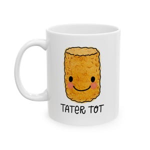 Cute Tater Tot Ceramic Mug 11oz