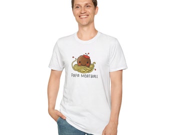 Papa Meatball Unisex Softstyle T-Shirt