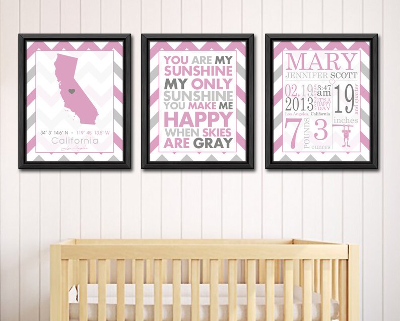 baby name wall art