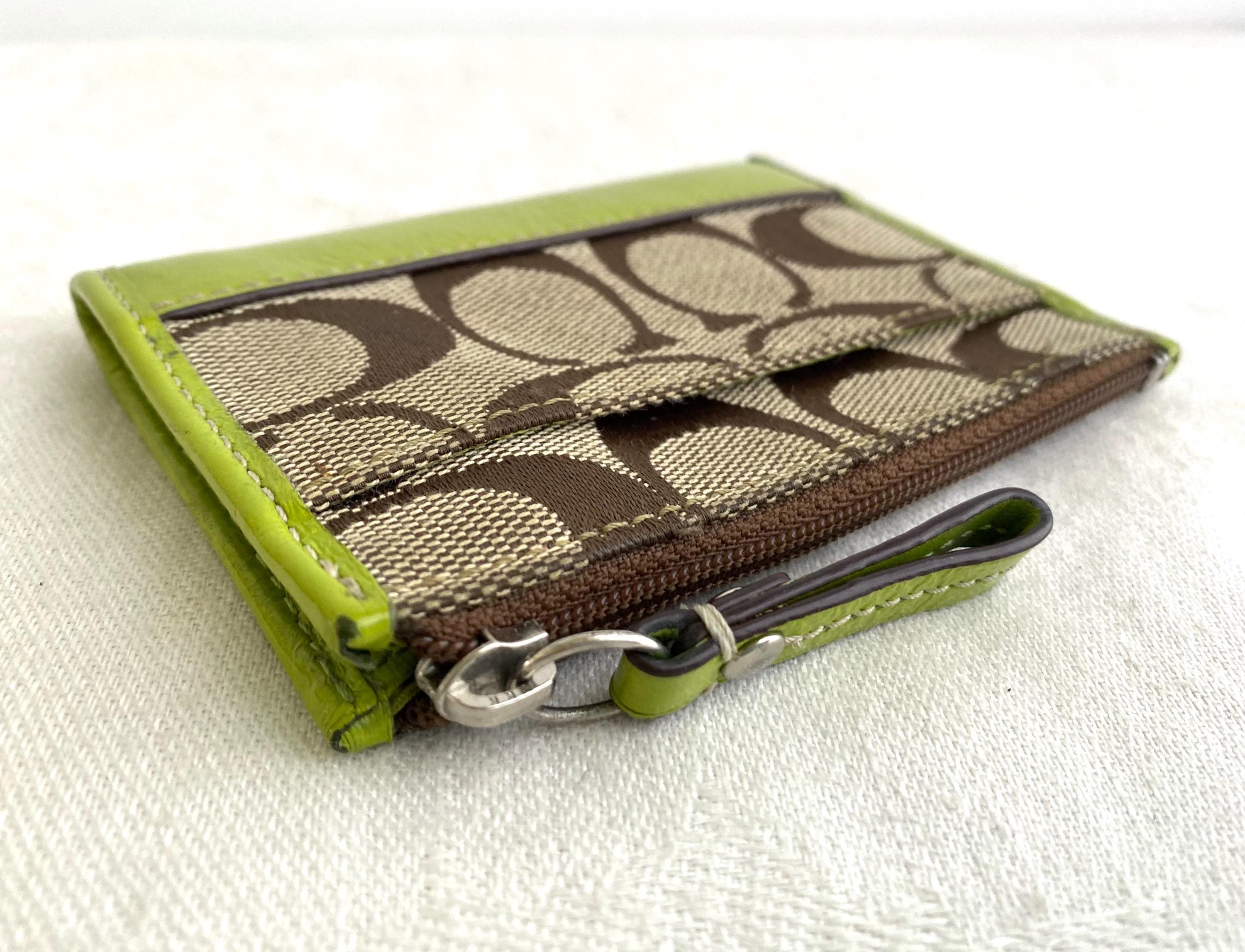 Coach Mini Wallet, Coin Purse, Card Case, Keychain - Etsy