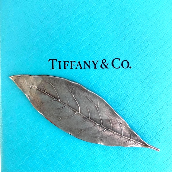 Tiffany & Co. Leaf Bookmark, 925 Sterling Silver, Money Clip - Etsy