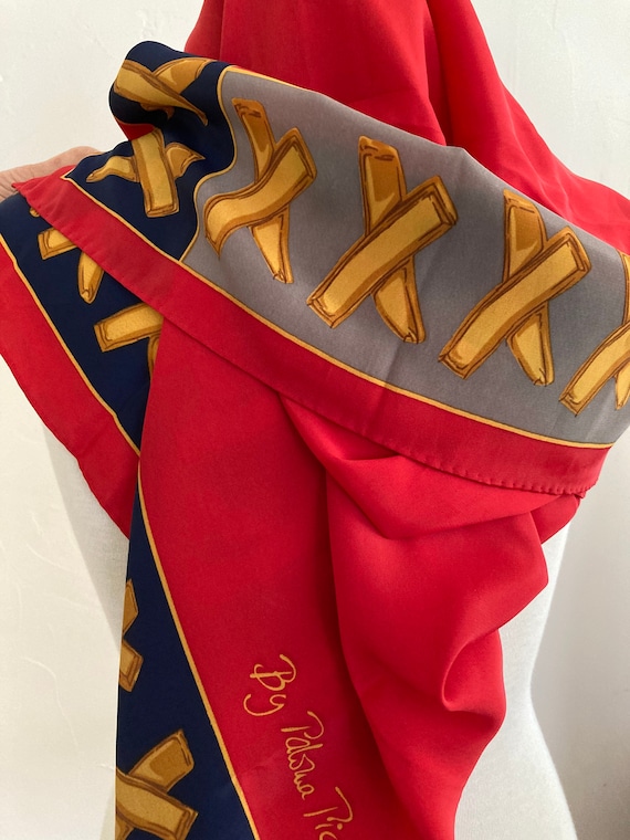 Paloma picasso silk best sale scarf