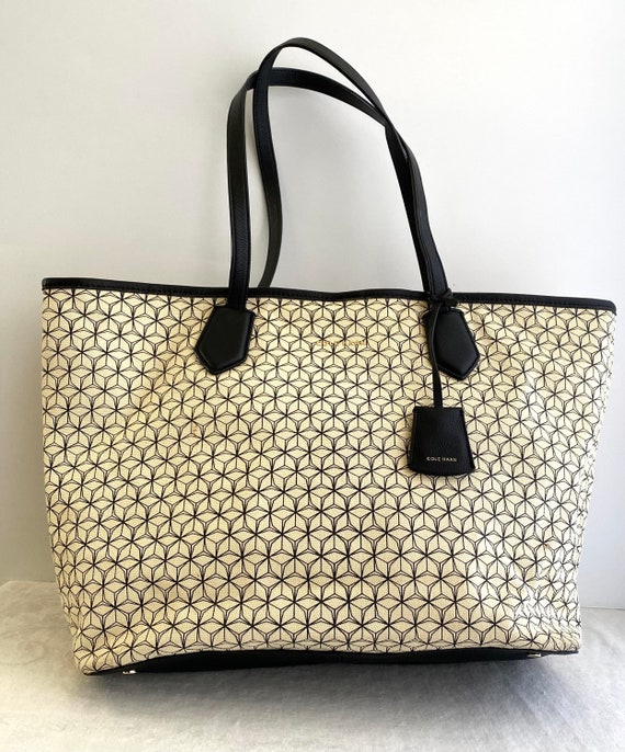 Cole Haan Canvas and Leather Shoulder Bag, Tote, … - image 3