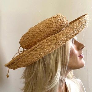 Classic Helen Kaminski Sun Hat, Wide Flexible Brim, Raffia  display picture 2