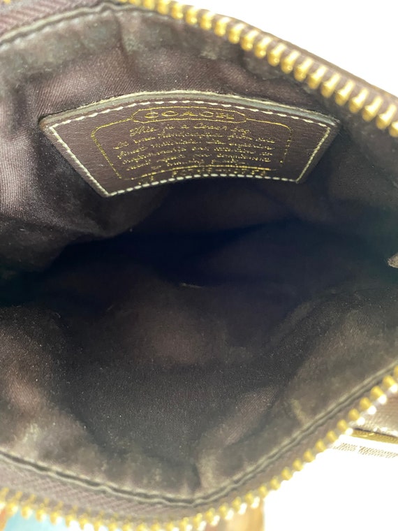 Vintage Coach Signature Crossbody Bag, Brown and Bron… Gem