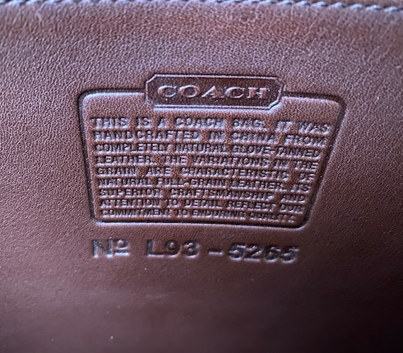 Vintage COACH Brown Leather Legacy Lexcion Briefc… - image 10