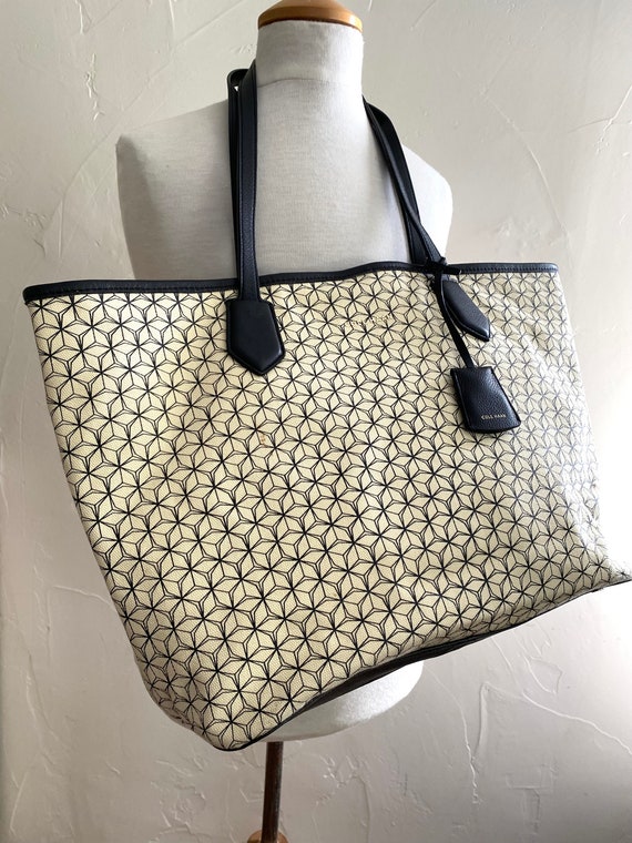 Cole Haan Canvas and Leather Shoulder Bag, Tote, … - image 2