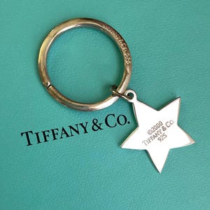 ヴィンテージ　ティファニー　キーホルダー　キーリング　シルバー Tiffanys and co key ring - Etsy 日本