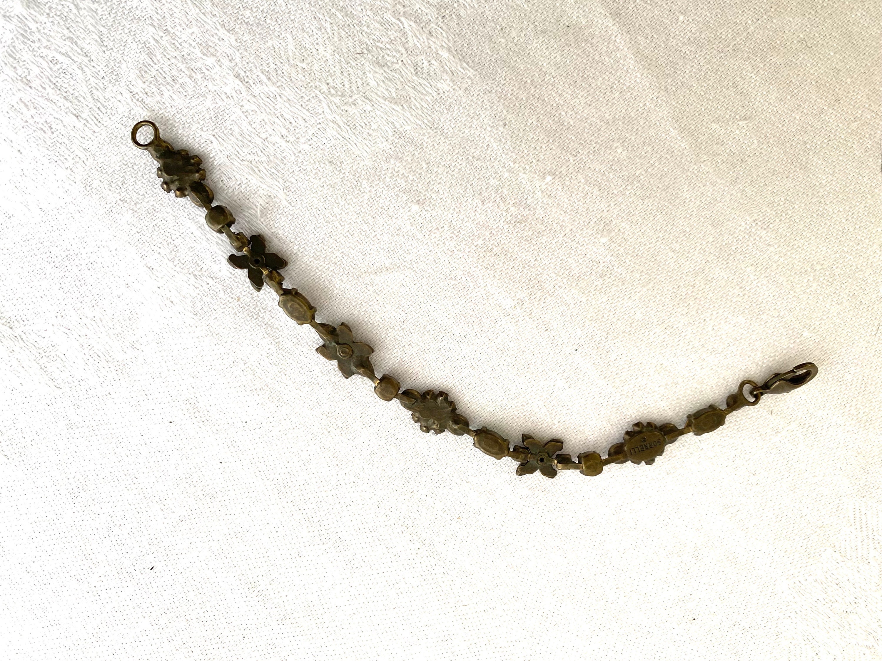 気になる対象商品 Vintage Sorrelli Bracelet, Multi Stone & Crystals, Tennis アクセサリー
