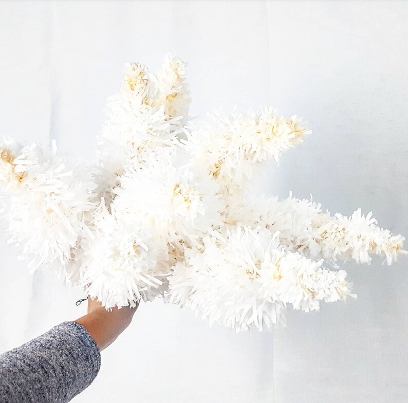 Paper Pampas Grass Plumes Fall Floral Arrangements Fall Etsy