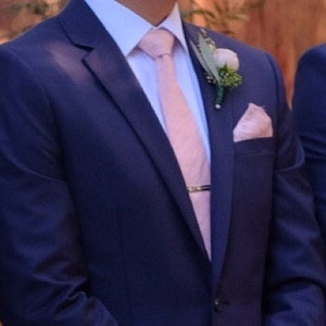 1 Custom Silk Dupioni Men&#39;s wedding necktie, 70 colors, Standard, skinny, tall