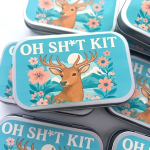 Oh Sh*t Kit , Wild Edition, Travel Emergency Kit for Girls’ Trips, Bachelorette Parties, Weddings & More