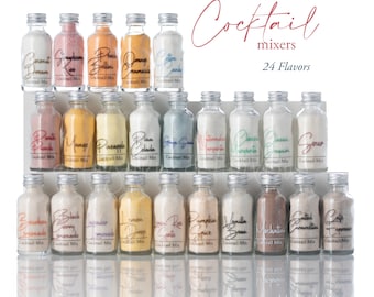Cocktail Mocktail Mix Shots: Small Batch Party Favors