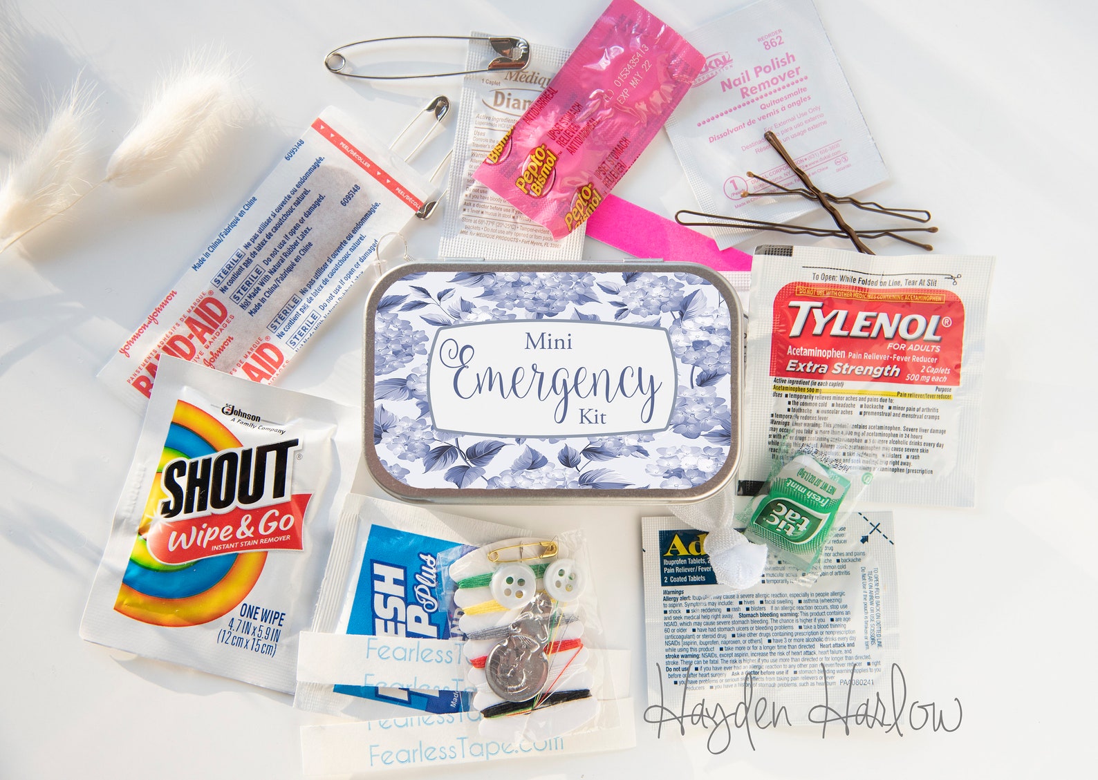 Bridesmaid's Miniemergency Kit Tin Only or Filled Etsy