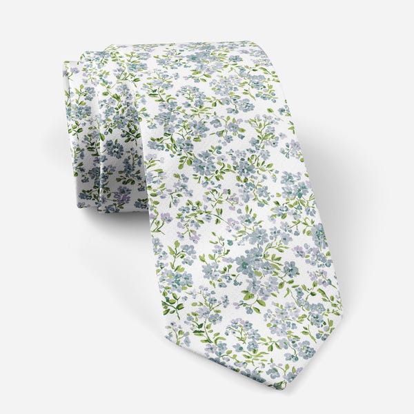 Bespoke Floral Necktie, Bow Tie & Pocket Square, suspenders | Handmade | HAMPSTEAD