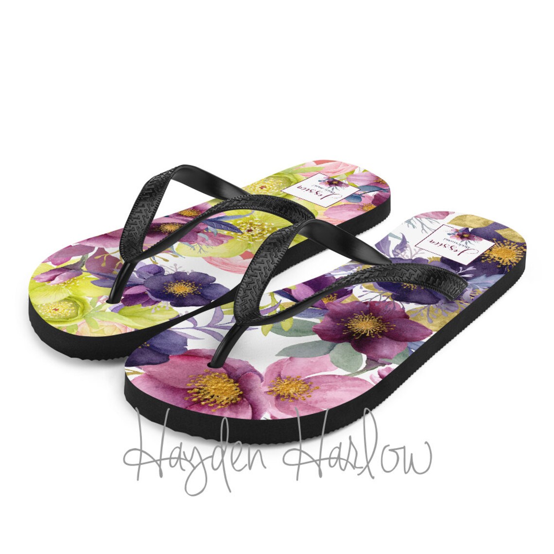 bachelorette party flip flops