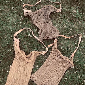 Handmade Mexican bag Chiapas mague bag natural fiber plant fiber leather leather natural <<<<<MAGUEY CACTUS BAG >>>>>