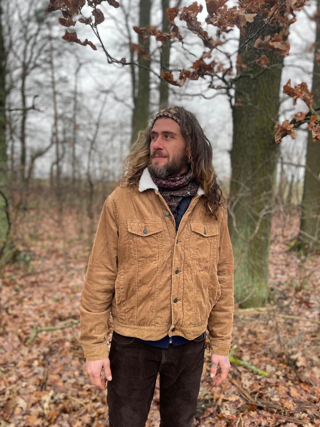 Corduroy Jacket Braune Cordjacke GefÃ¼ttert Corduroy Jacket