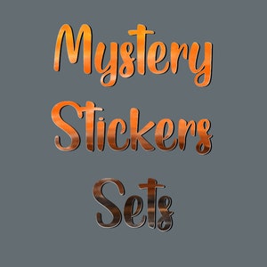5 Mystery Sticker Sets