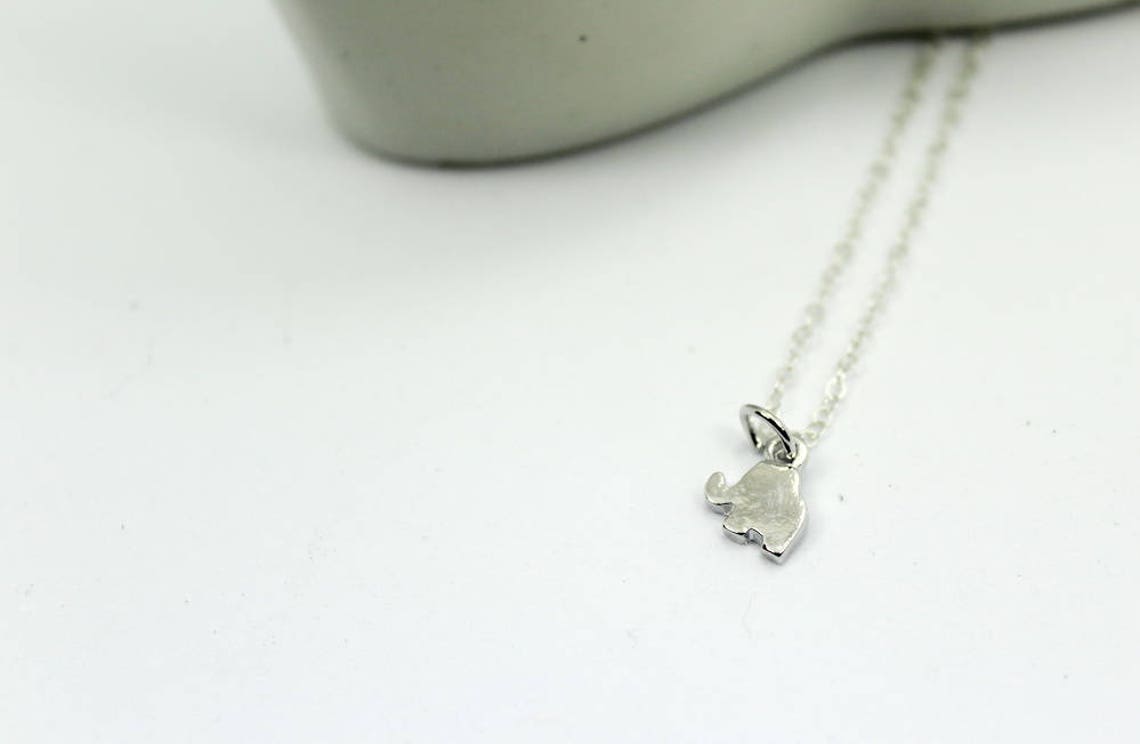 Mother Daughter Elephant Necklace Set. I Love You Tons. Etsy