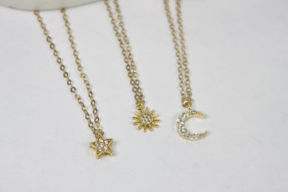 My Sun Moon Stars Pendant - 210-2797