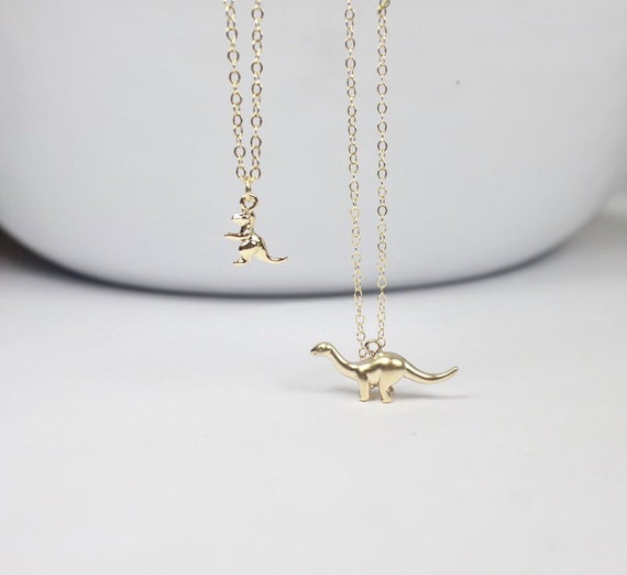 Mutter Tochter Kette Set 2 Bae Dino Schmuck Silber Gold Etsy