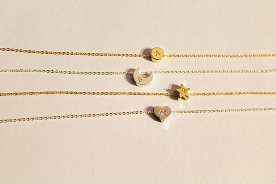 Set of Four 4. Sun Moon Star Heart Bracelet.gift for Four Best - Etsy