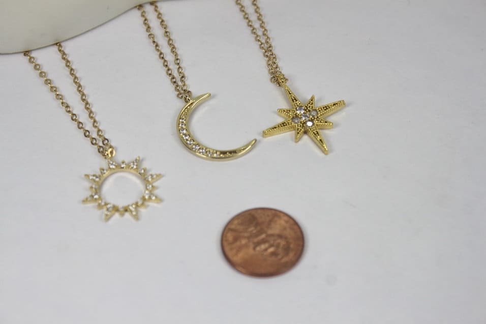 Everday Jewellerycz Sun Necklace 