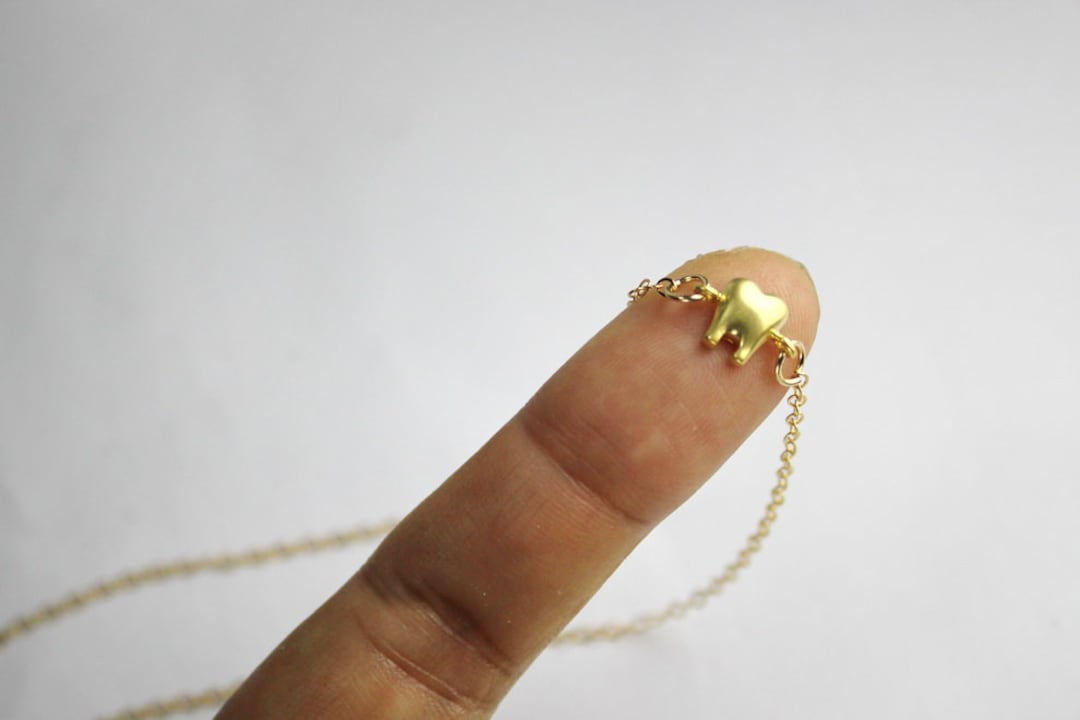 Miniblings – Orecchini A Forma Di Dente Con Ali – Fatina Dei Denti – Gioielli Artigianali Made In Berlin