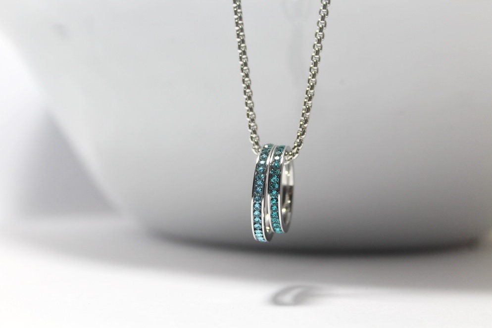 Birthstone necklace for dad deals