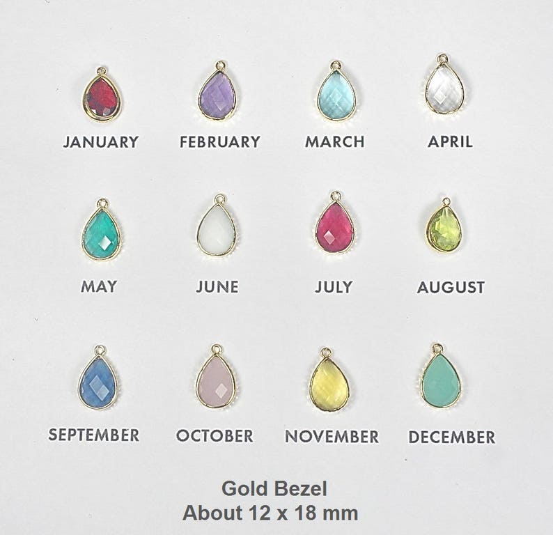 Mother Child Birthstone Necklace.birthstone Jewelry Gift for Etsy