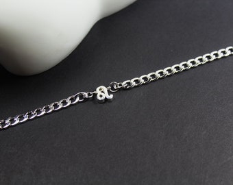 Zodiac Sign Necklace, Zodiac Jewelry,  HIs Birthday Friendship Necklace, Father day gift.Men's Zodiac Choker Necklace,his Constellation Sign