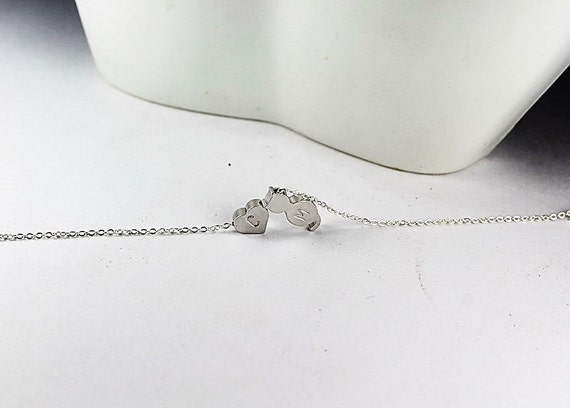 Te amo a la Luna y de regreso nuevamente Perla y pulsera de plata encanto Regalo Ideal