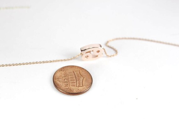 Ciondolo segno zodiacale Gemelli in oro rosa e argento - DODO - Luxury Zone