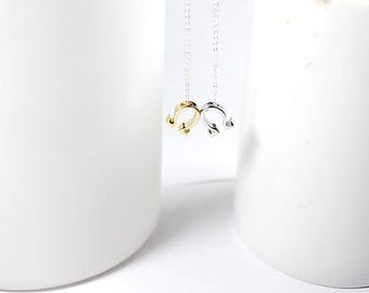 Custom Greek Letter Necklace, Omega Necklace, Greek Alphabet Necklace, Gift for 2 sisters. Maths Symbol Necklace .2 initials jewelry. dainty
