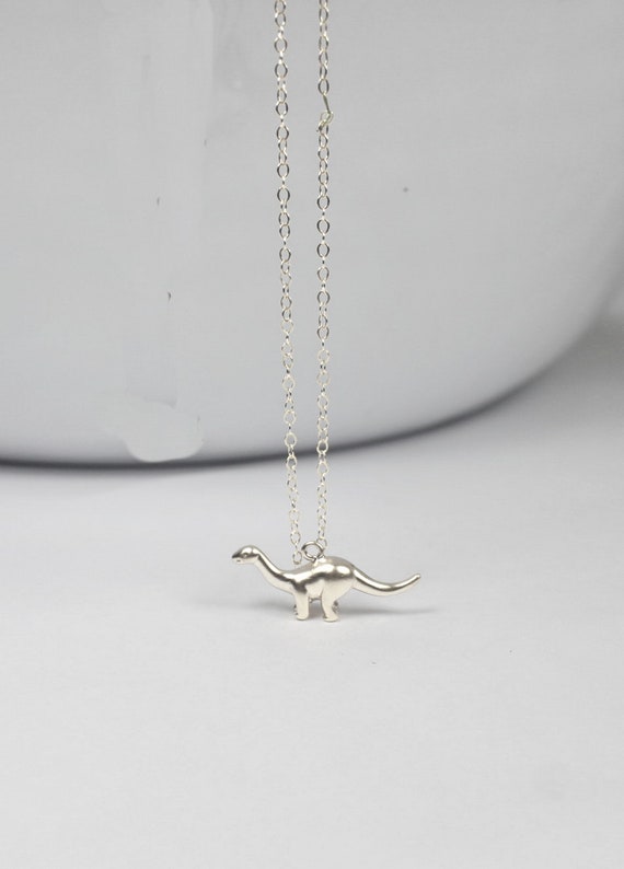 Mutter Tochter Kette Set 2 Bae Dino Schmuck Silber Gold Oder Rose Gold Dinosaurier Halskette 2 Ketten Passende Tier Charme Mamasaur