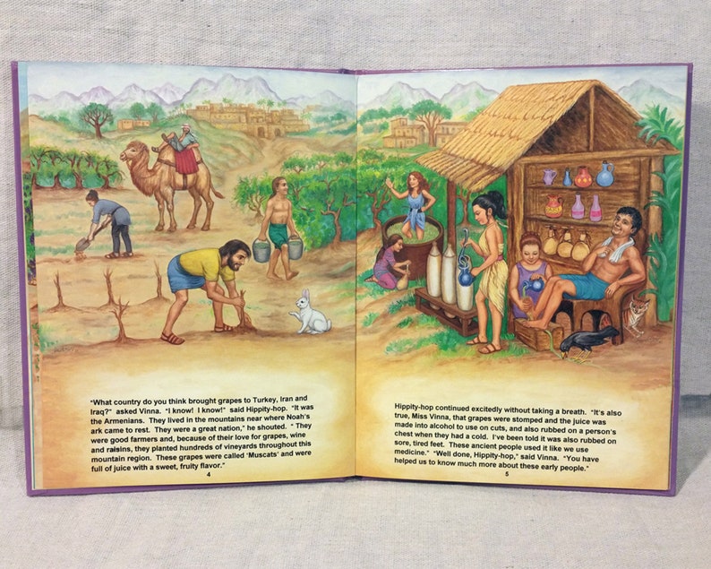 FRUIT of the VINE Children's Educational Book illustrated Etsy