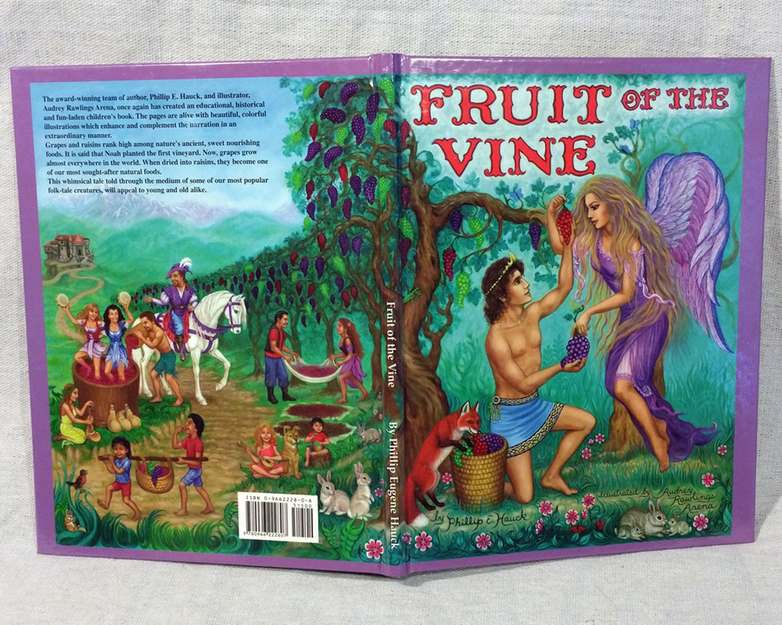 FRUIT of the VINE Children's Educational Book illustrated Etsy.de