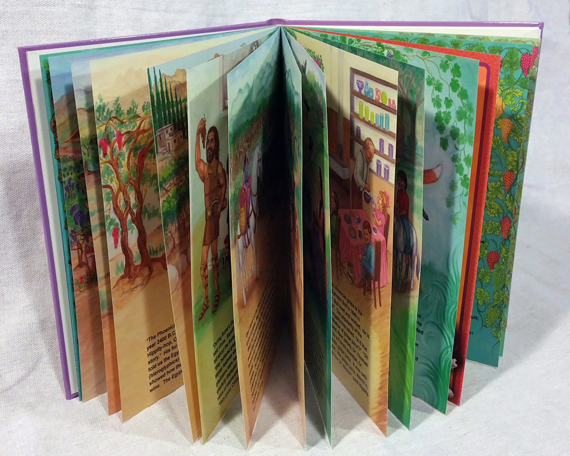 FRUIT of the VINE Children's Educational Book illustrated Etsy.de