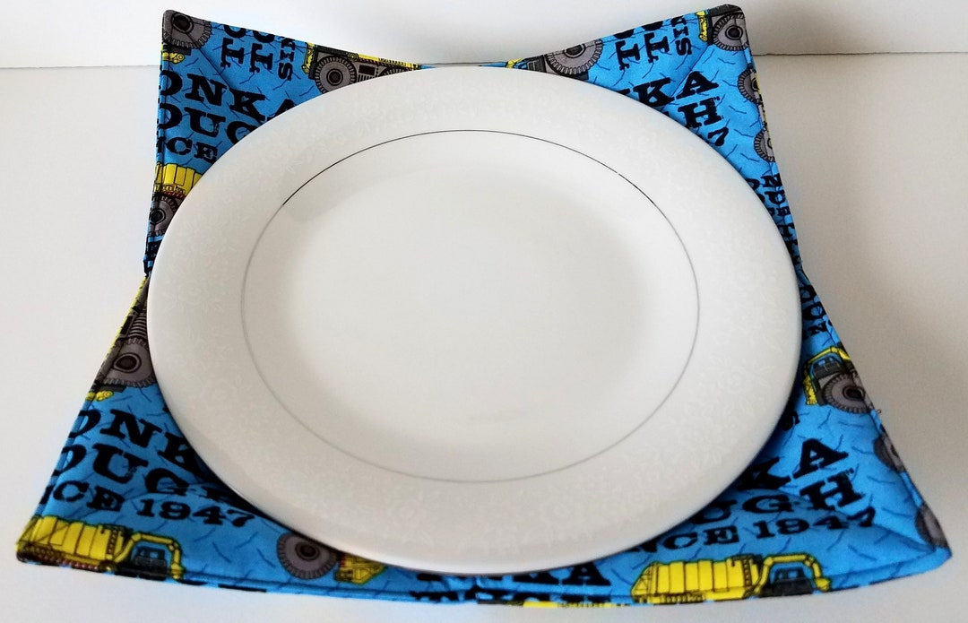 Microwavable Kids Lg. Plate Cozy, Lg. Hot Dish Holder ~ 'tonka Tough ...