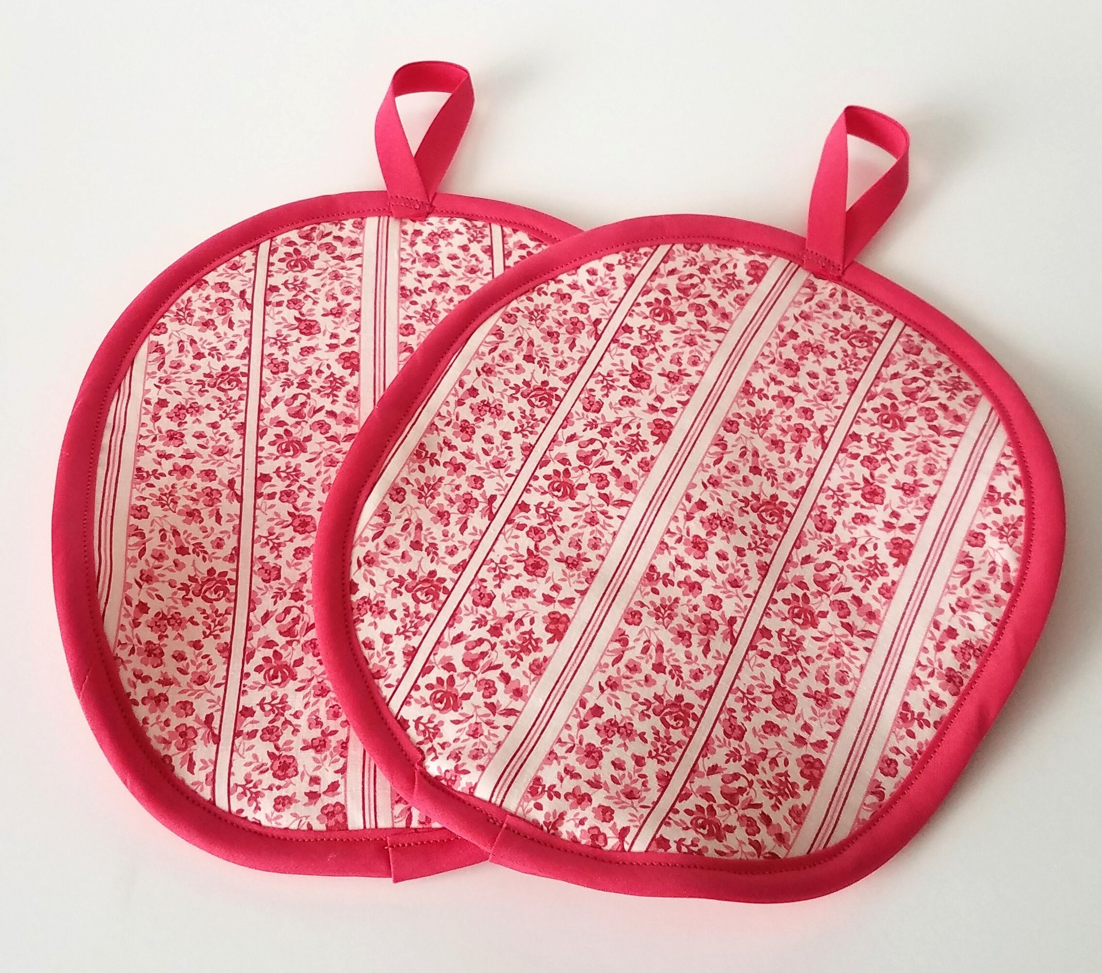 Handmade Oval Kitchen Pot Holders Hot Pan Holders Kitchen Etsy