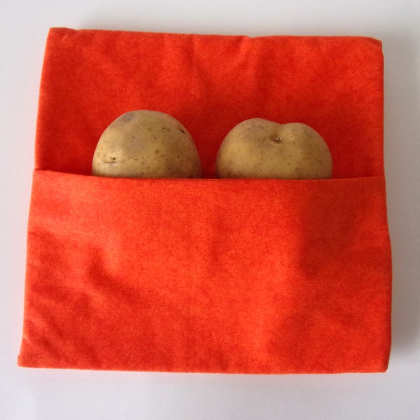 Microwavable Potato Bag, Cooking Bag, Potato/Roasting Ear Cooking Bag - Orange