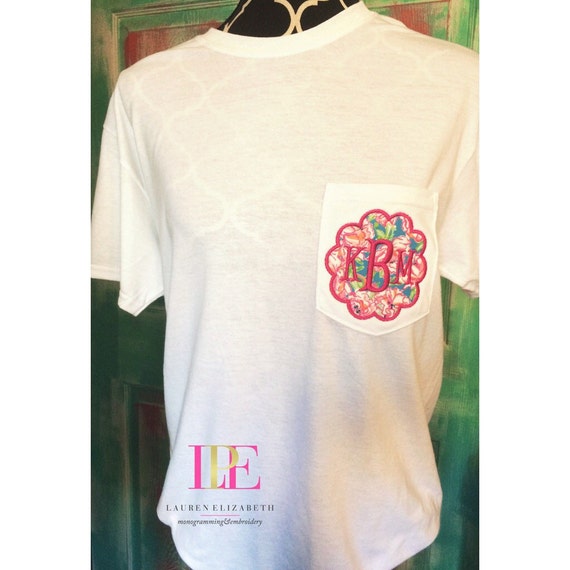 lilly pulitzer monogram shirt