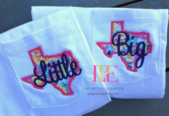 Items similar to Lilly Pulitzer Inspired Big & Little Sorority Sister ...