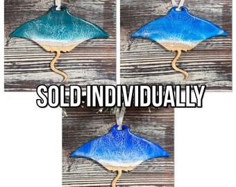 Sting Ray / Manta Ray Ocean Ornament - Handcrafted Elegance for Sea Enthusiasts