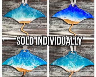 Sting Ray / Manta Ray Ocean Ornament - Handcrafted Elegance for Sea Enthusiasts