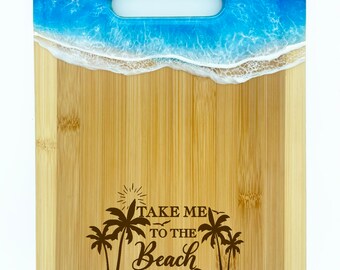 Engraved 'Take Me To The Beach' Cutting Board Add-On