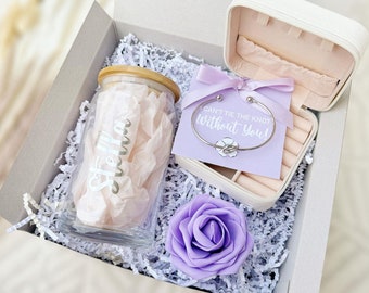 Bridesmaid Proposal Box Personalized Gift Blush Will You Be My Bridesmaid Box Set