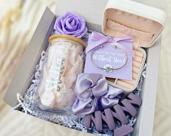 Bridesmaid Proposal Box Personalized Gift Will You Be My Bridesmaid Box Set